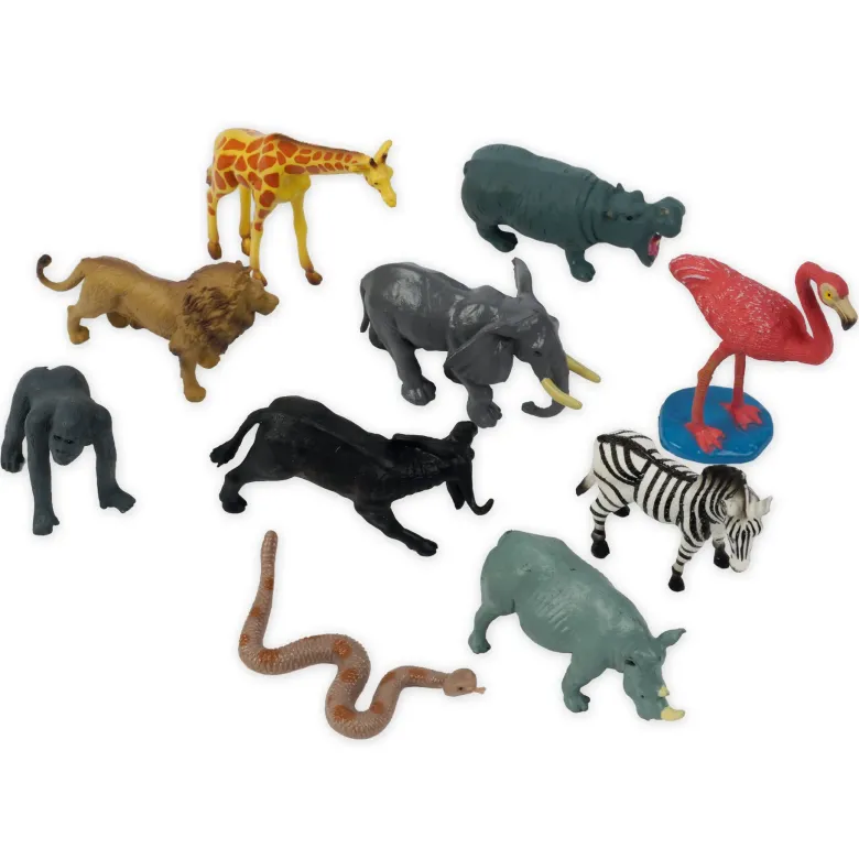 TimeTEX Mini-Tiere-Set Afrika "Montessori Premium"
