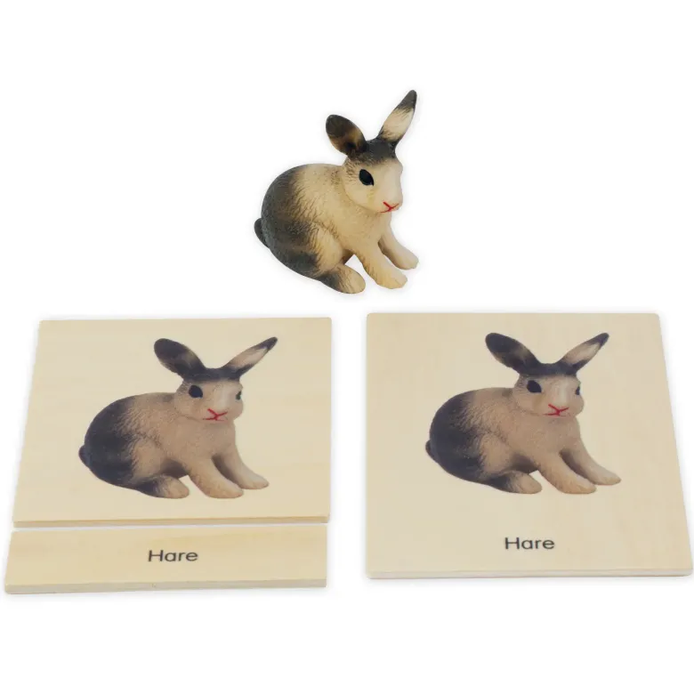 TimeTEX Mini-Tiere-Set Europa "Montessori Premium"