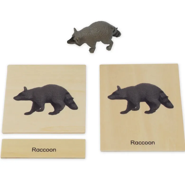 TimeTEX Mini-Tiere-Set Nordamerika "Montessori Premium"