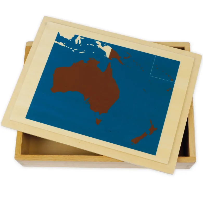 TimeTEX Mini-Tier-Set Australasien "Montessori Premium"