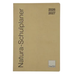 TimeTEX Natura-Schulplaner A4-Plus 2026/2027