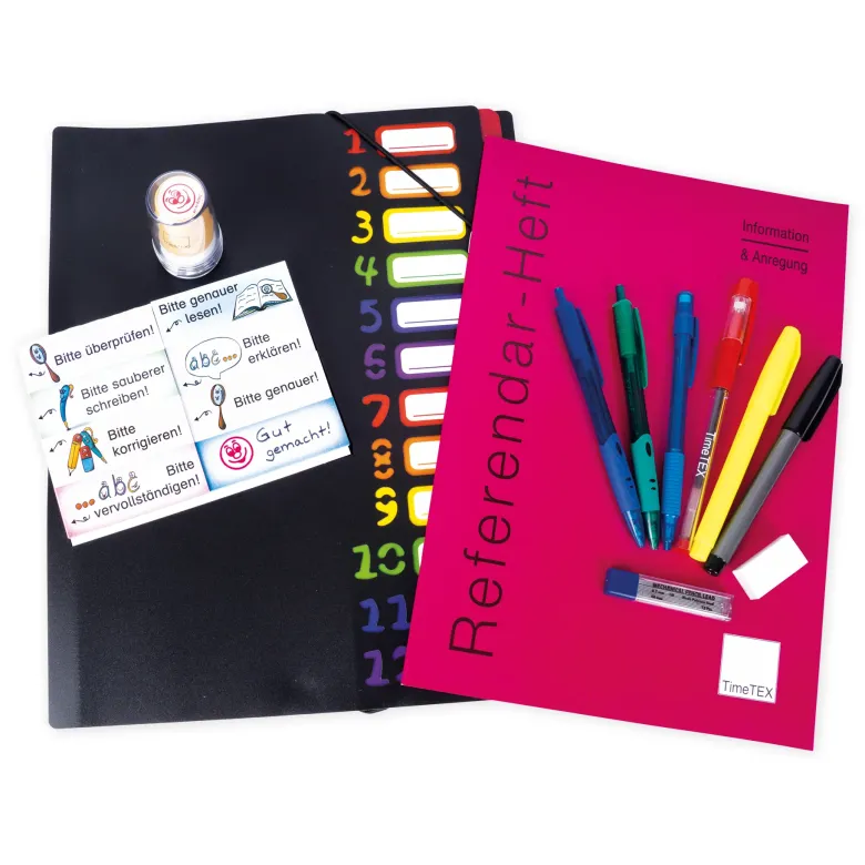 TimeTEX Orga-Starter-Set für Referendare, 19-tlg.