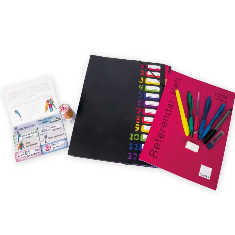 TimeTEX Orga-Starter-Set für Referendare, 19-tlg.