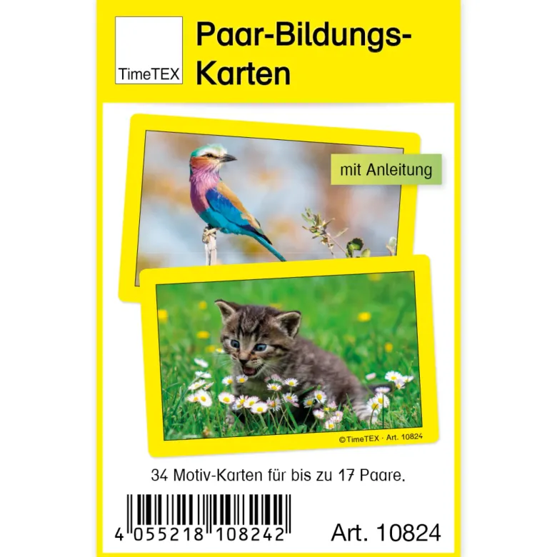 TimeTEX Paar-Bildungs-Karten, 35-tlg. im Etui