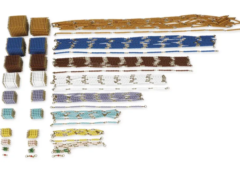 TimeTEX Perlenmaterial, Komplettsatz "Montessori Premium"