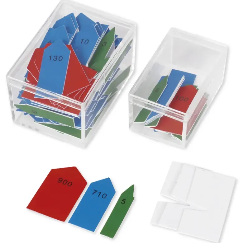TimeTEX Pfeile für die Hunderter- und Tausenderkette "Montessori Premium"