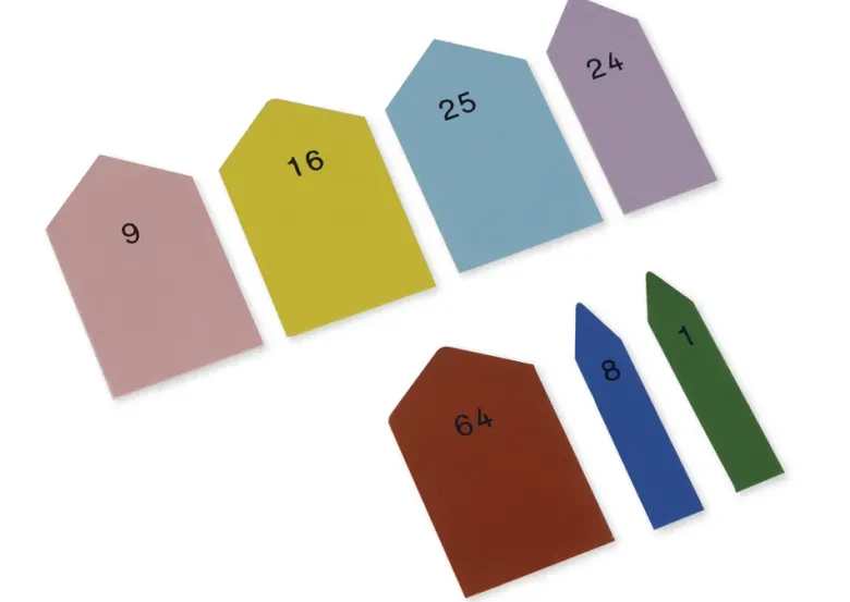 TimeTEX Pfeile für die kurzen Perlenketten "Montessori Premium"