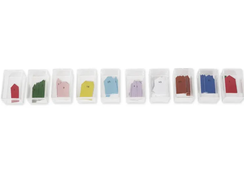 TimeTEX Pfeile für die kurzen Perlenketten "Montessori Premium"