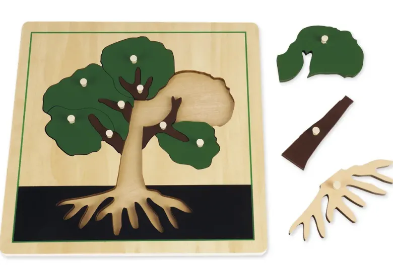 TimeTEX Puzzle Baum "Montessori Premium"