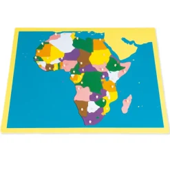 TimeTEX Puzzlekarte Afrika 