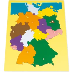 TimeTEX Puzzlekarte Deutschland