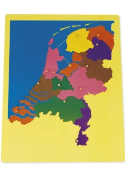 TimeTEX Puzzlekarte Niederlande 