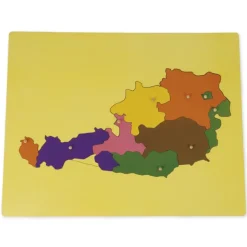 TimeTEX Puzzlekarte Österreich 