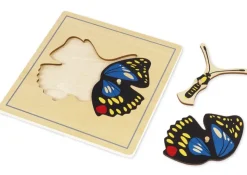 TimeTEX Puzzle Schmetterling