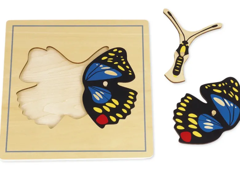 TimeTEX Puzzle Schmetterling "Montessori Premium"
