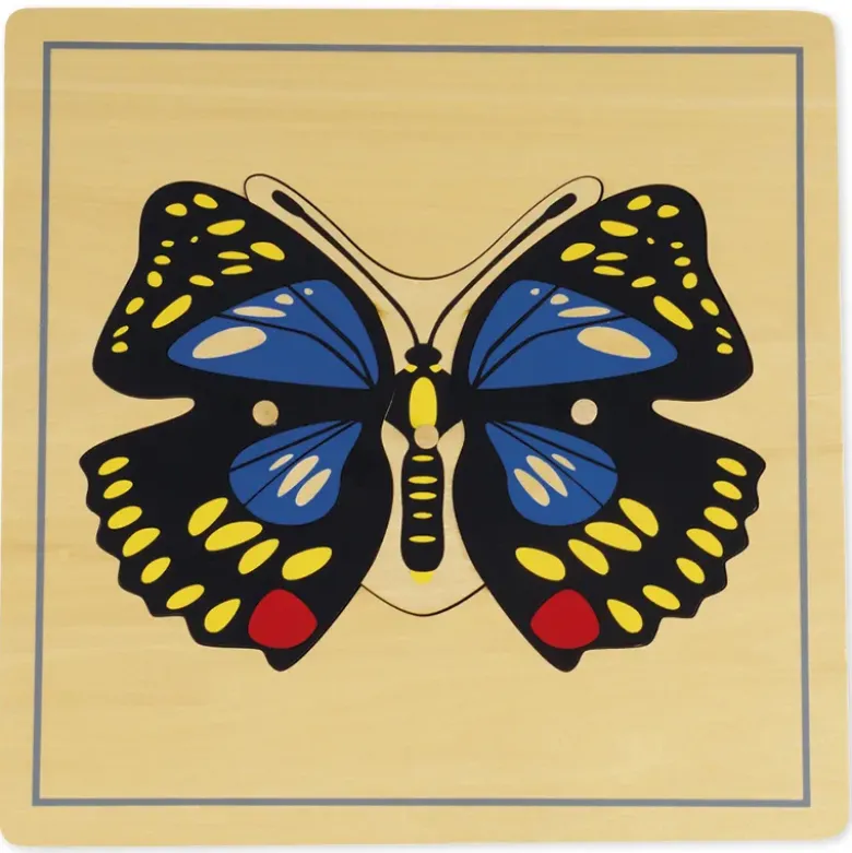 TimeTEX Puzzle Schmetterling "Montessori Premium"