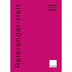 TimeTEX Referendar-Heft A4