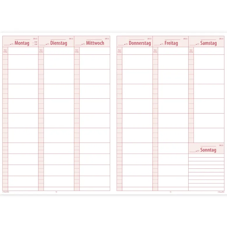 TimeTEX Referendariats-Planer "Completo" A4-Plus