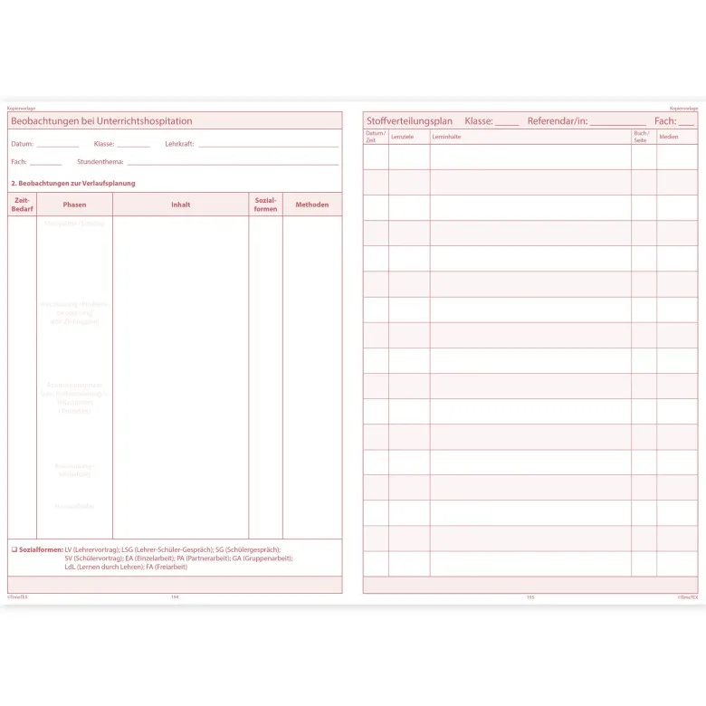 TimeTEX Referendariats-Planer "Completo" A4-Plus