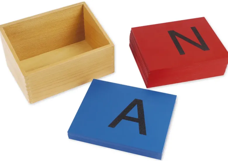 TimeTEX Sandpapier Großbuchstaben "Montessori Premium"