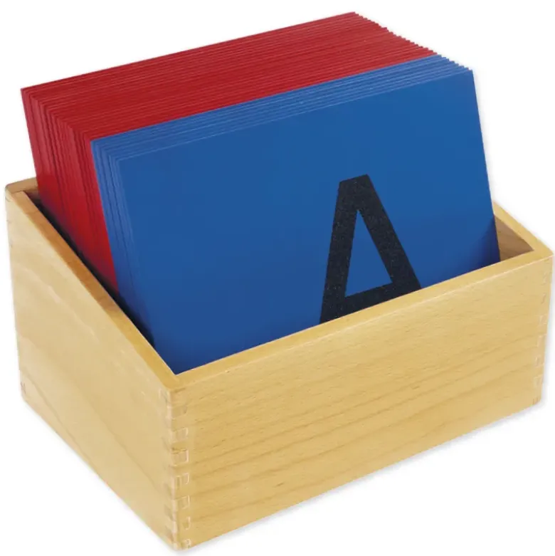 TimeTEX Sandpapier Großbuchstaben "Montessori Premium"