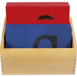 TimeTEX Sandpapier Kleinbuchstaben "Montessori Premium"