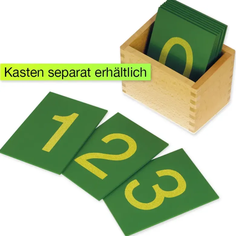 TimeTEX Sandpapier Ziffern "Montessori Premium"