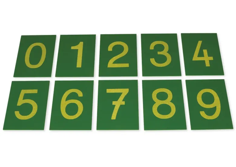 TimeTEX Sandpapier Ziffern "Montessori Premium"