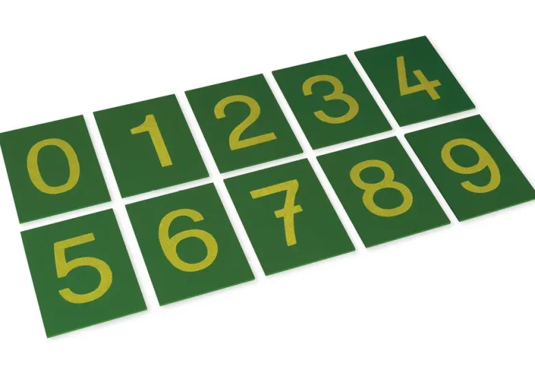 TimeTEX Sandpapier Ziffern "Montessori Premium"