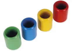 TimeTEX Satz mit 11 farbigen Bleistiftständern "Montessori Premium"