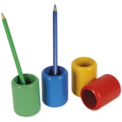 TimeTEX Satz mit 11 farbigen Bleistiftständern 