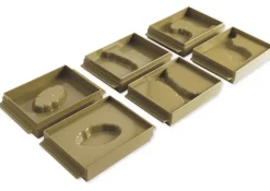 TimeTEX Schalen Land und Wasserformen, 10 Stück 