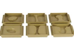 TimeTEX Schalen Land und Wasserformen, 10 Stück 