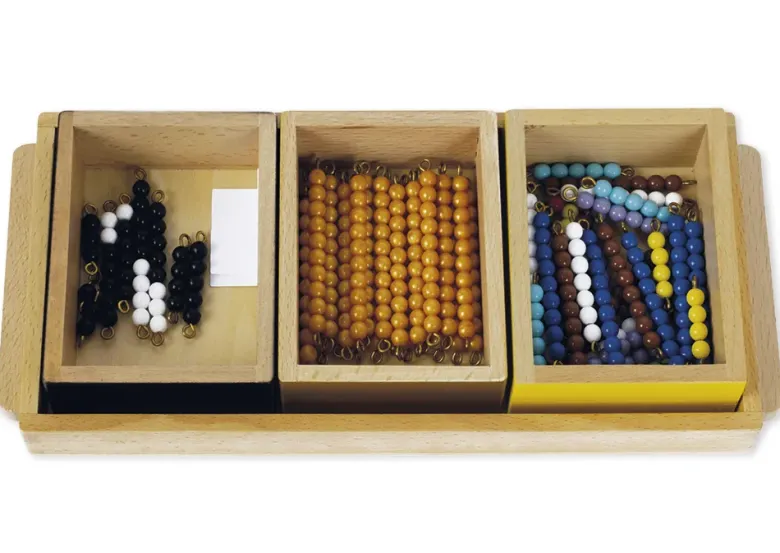 TimeTEX Schlangenspiel zur Multiplikation "Montessori Premium"