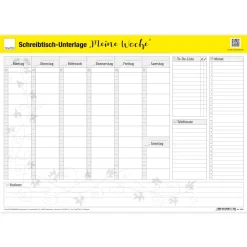 TimeTEX Schreibtisch-Unterlage "Meine Woche"