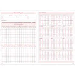 TimeTEX Schul-Notenheft A5