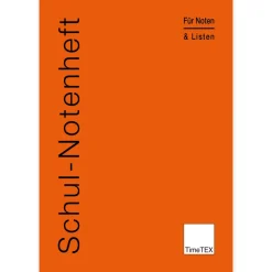 TimeTEX Schul-Notenheft A4