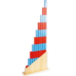 TimeTEX Set Numerische Stangen mit Ständer "Montessori Premium"