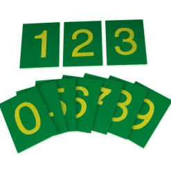 TimeTEX Set Sandpapier Ziffern mit Kasten "Montessori Premium"
