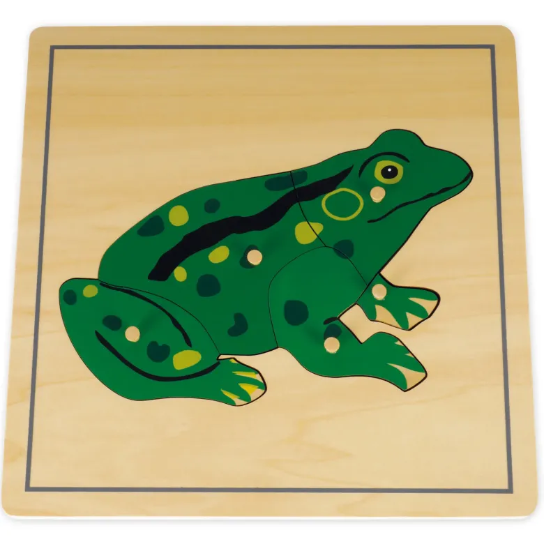 TimeTEX Set Tierpuzzle mit Ständer "Montessori Premium"