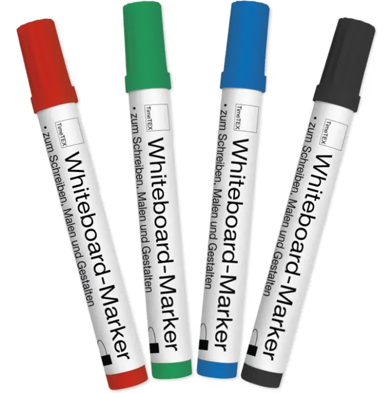 TimeTEX Set Whiteboard-Marker "PremiumLINE", 4-tlg.