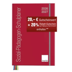 TimeTEX Sozial-Pädagogen-Schulplaner A4-Plus 2026/2027
