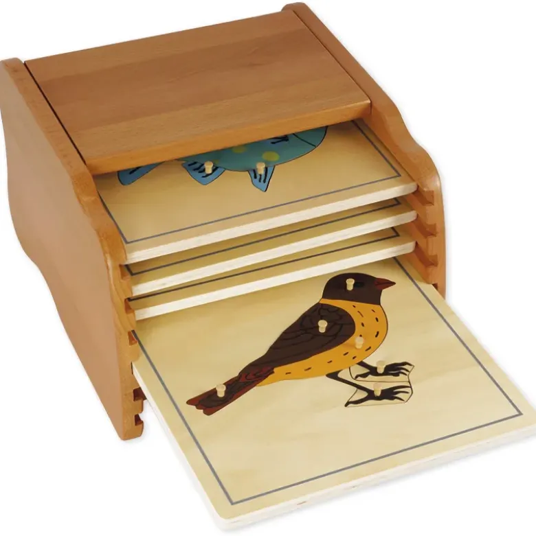 TimeTEX Ständer für 6 Tierpuzzles "Montessori Premium"