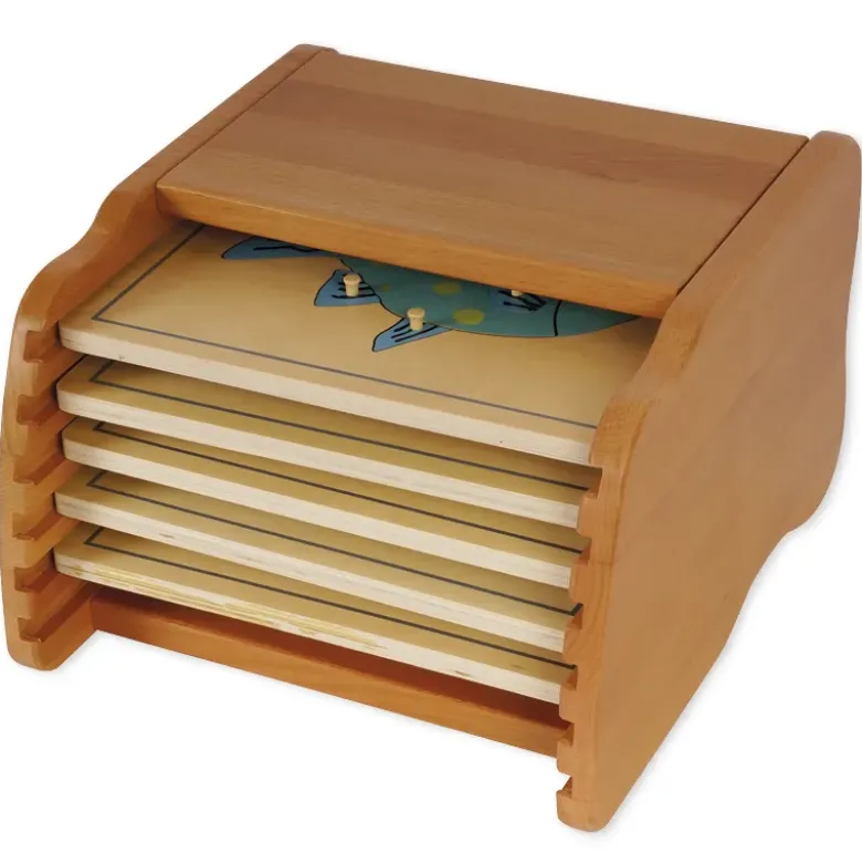 TimeTEX Ständer für 6 Tierpuzzles "Montessori Premium"