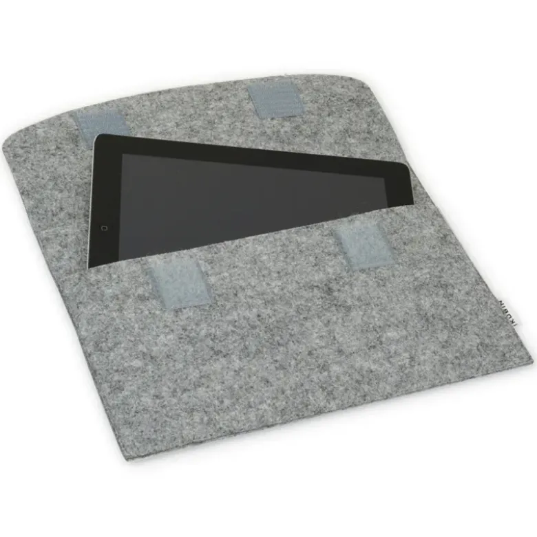 TimeTEX Tablet-Hülle aus Filz mit Einstecktasche, 30x20 cm
