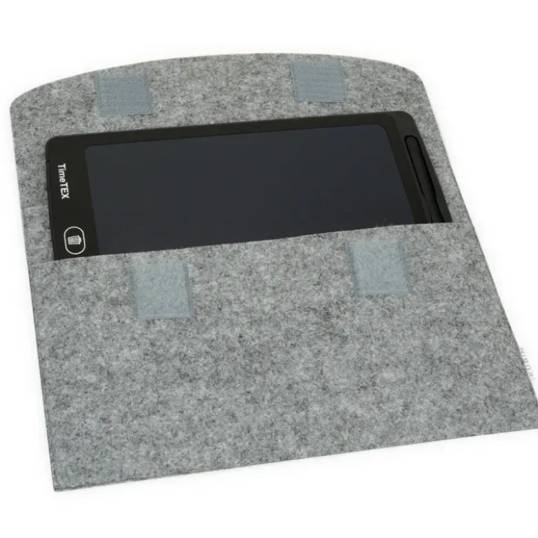 TimeTEX Tablet-Hülle aus Filz mit Einstecktasche, 30x20 cm