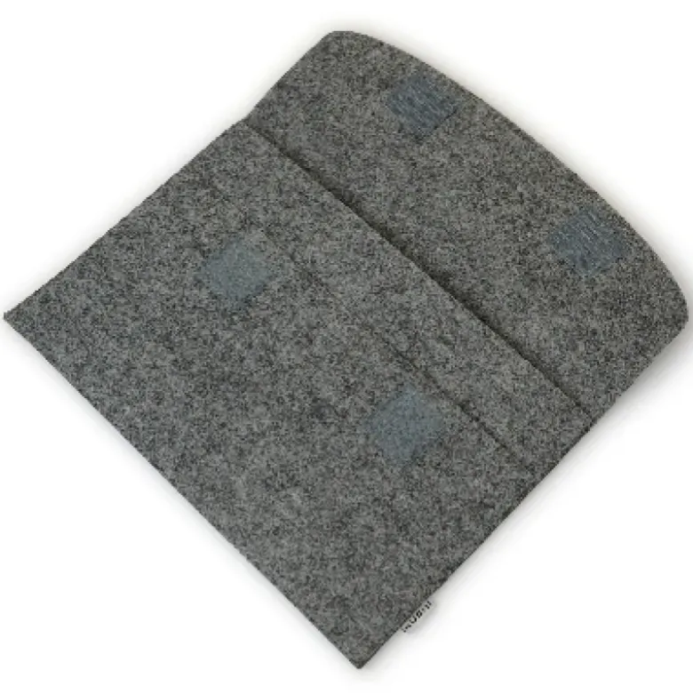 TimeTEX Tablet-Hülle aus Filz mit Einstecktasche, 30x20 cm