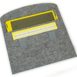 TimeTEX Tablet-Hülle aus Filz mit Einstecktasche, 30x20 cm