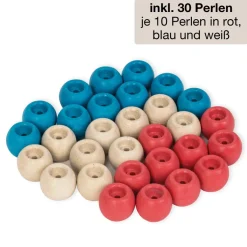 TimeTEX Taschen-Rechenrahmen Universal 4in1, 20-er Zahlenraum, rot/blau und rot/weiß