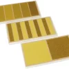 TimeTEX Tastbretter, rau-glatt, 3 Stück "Montessori Premium"
